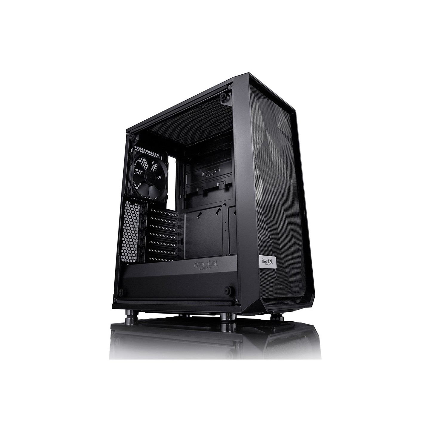 Fractal Design Meshify C Black TG Mid Tower PC Case FD-CA-MESH-C-BKO-TG (Boxed) — Buy in Cyprus with Fast Delivery