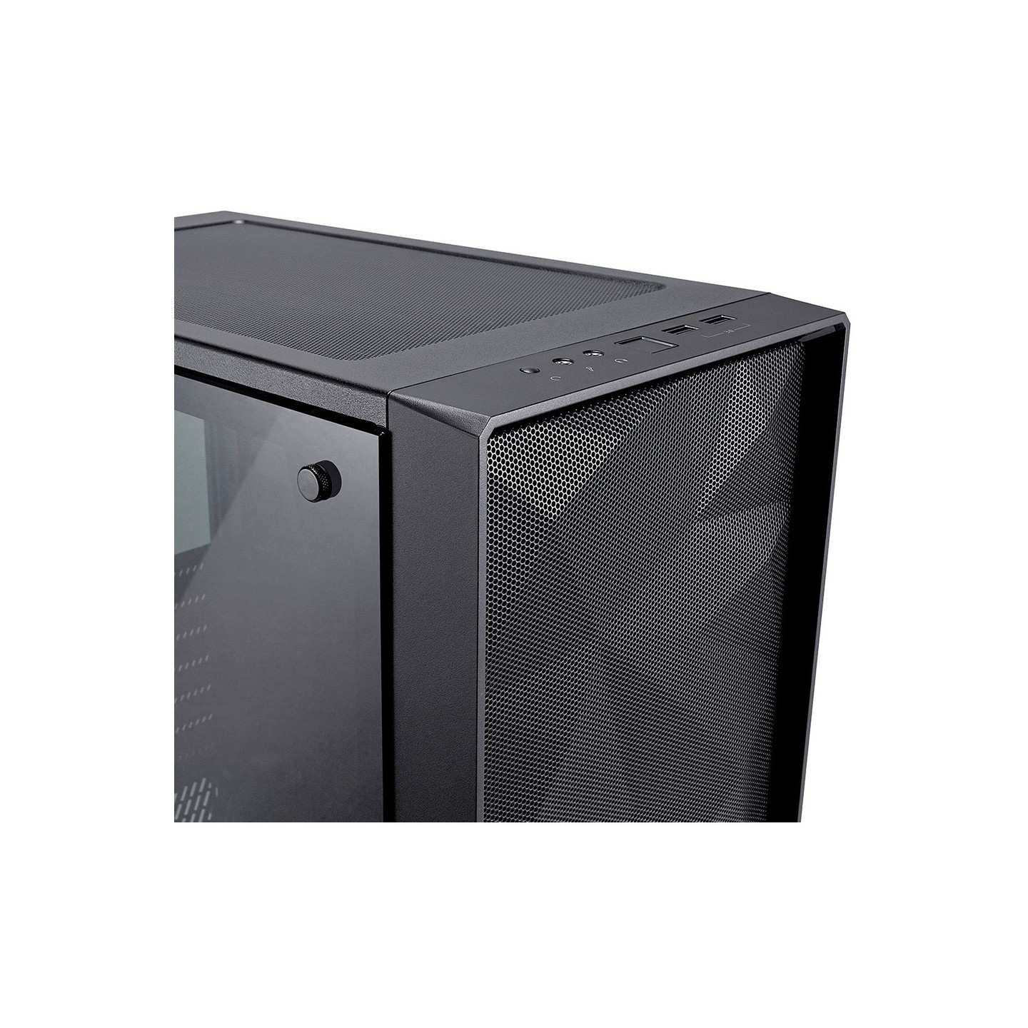 Fractal Design Meshify C Black TG Mid Tower PC Case FD-CA-MESH-C-BKO-TG (Boxed) — Buy in Cyprus with Fast Delivery