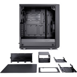 Buy Midi Fractal Design Meshify C Black Window - Mid Tower PC Case in Cyprus, Nicosia, Limassol, Larnaka, Pafos