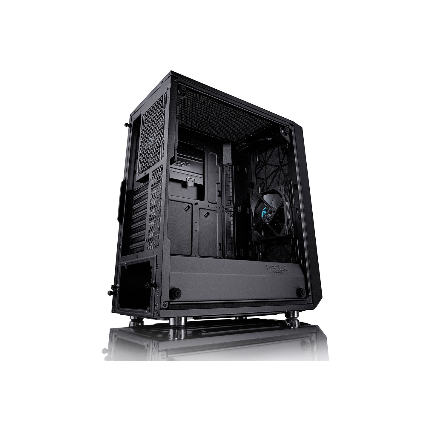 Fractal Design Meshify C Black TG Mid Tower PC Case FD-CA-MESH-C-BKO-TG (Boxed) — Buy in Cyprus with Fast Delivery