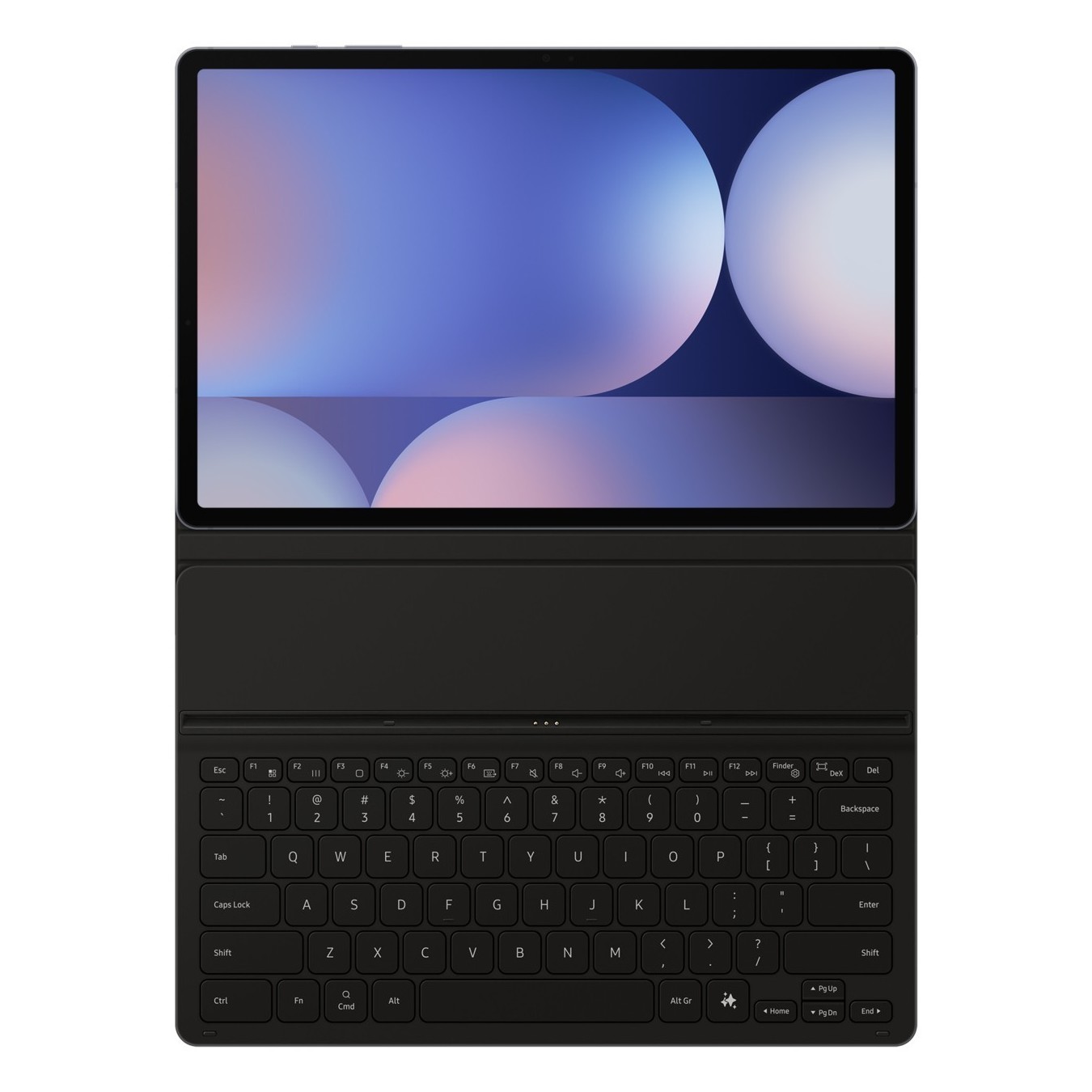 Samsung Book Cover Keyboard Slim for Tab S10+ S9+ - Black — Buy in Cyprus with Fast Delivery