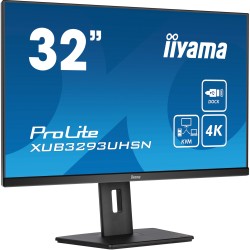 Buy iiyama LCD Business Monitor XUB3293UHSN-B5 - 32'' 4K IPS HDMI DP USB-C Black in Cyprus, Nicosia, Limassol, Larnaka, Pafos