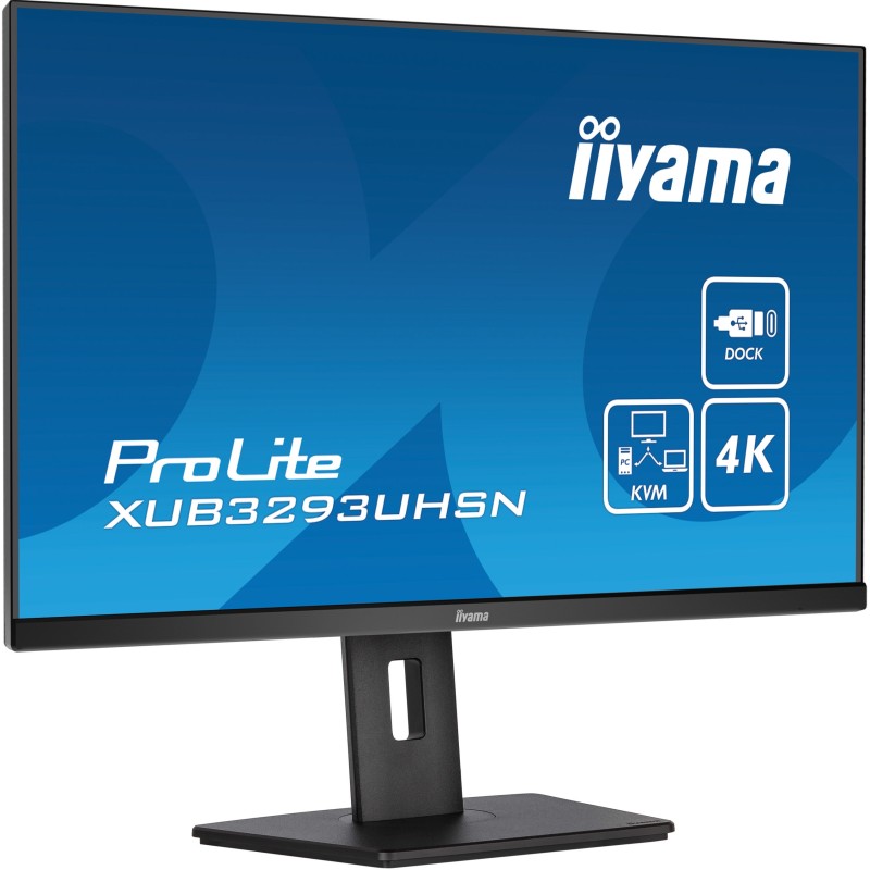Buy iiyama LCD Business Monitor XUB3293UHSN-B5 - 32'' 4K IPS HDMI DP USB-C Black in Cyprus, Nicosia, Limassol, Larnaka, Pafos