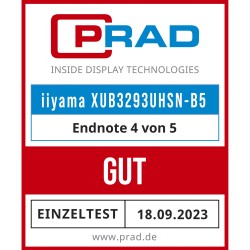 Buy iiyama LCD Business Monitor XUB3293UHSN-B5 - 32'' 4K IPS HDMI DP USB-C Black in Cyprus, Nicosia, Limassol, Larnaka, Pafos