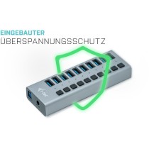 I-Tec U3CHARGEHUB10 – USB 3.0 10-Port Charging Hub 48W | Armenius Store