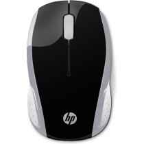 HP Mouse - 200 - Wireless USB-A 3-Button (Silver/Black) — Buy in Cyprus with Fast Delivery