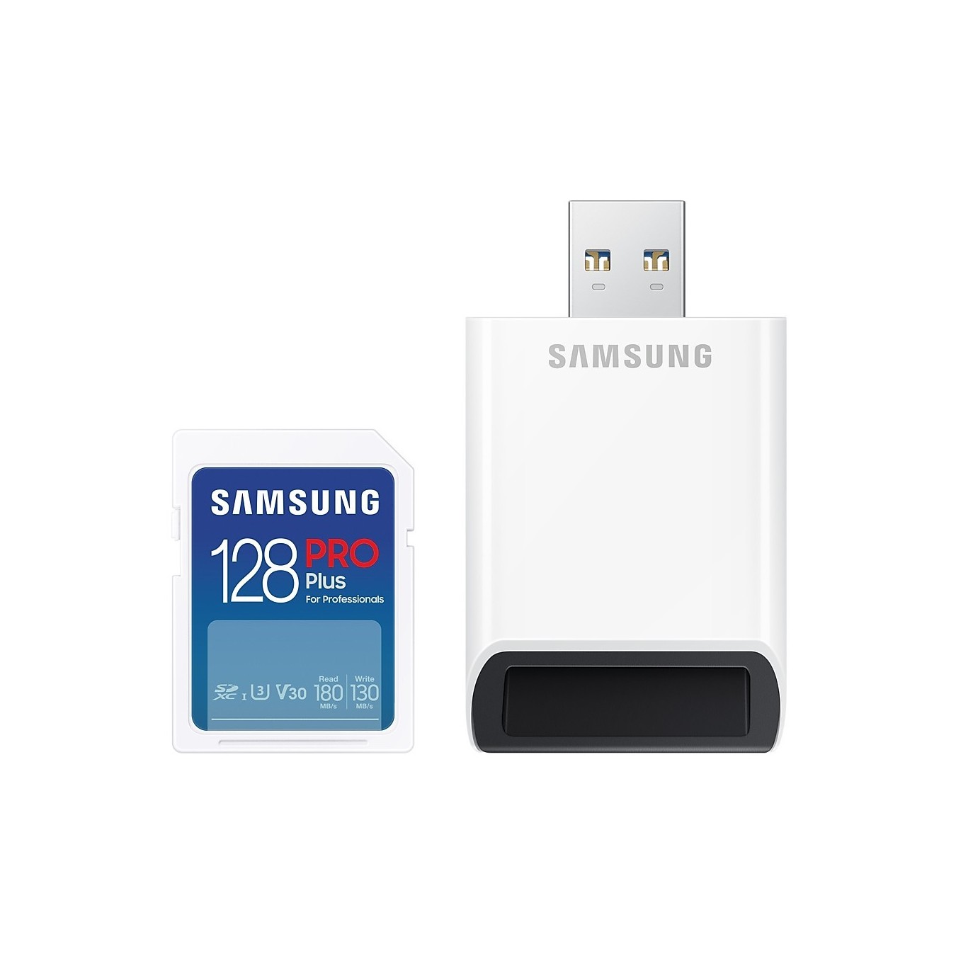 CARD Card 128GB Samsung XC PRO Plus - XC PRO Plus - 128GB (2023) CL10 Reader — Buy in Cyprus with Fast Delivery