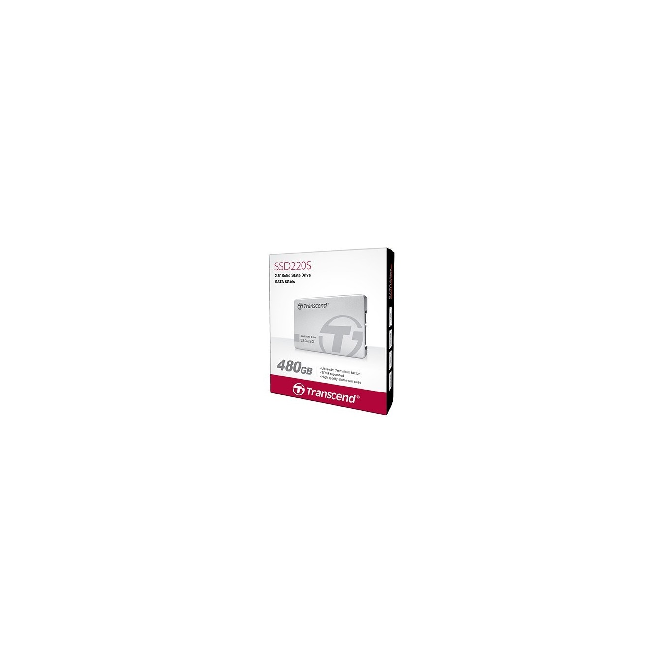 Transcend SSD220S - SSD220S - 2.5-inch SATA 6Gb/s 480GB TLC — Buy in Cyprus with Fast Delivery