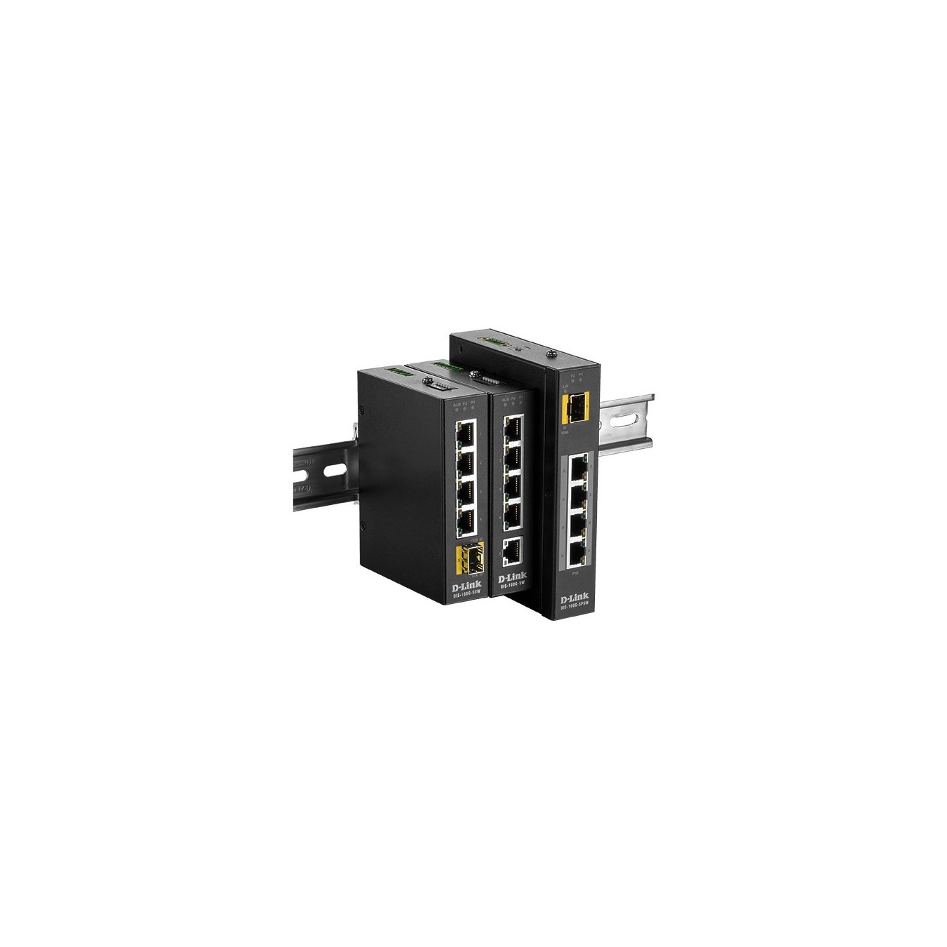 D-Link DIS-100G-5PSW - DIS-100G-5PSW - 5-Port Gigabit PoE Industrial Switch — Buy in Cyprus with Fast Delivery