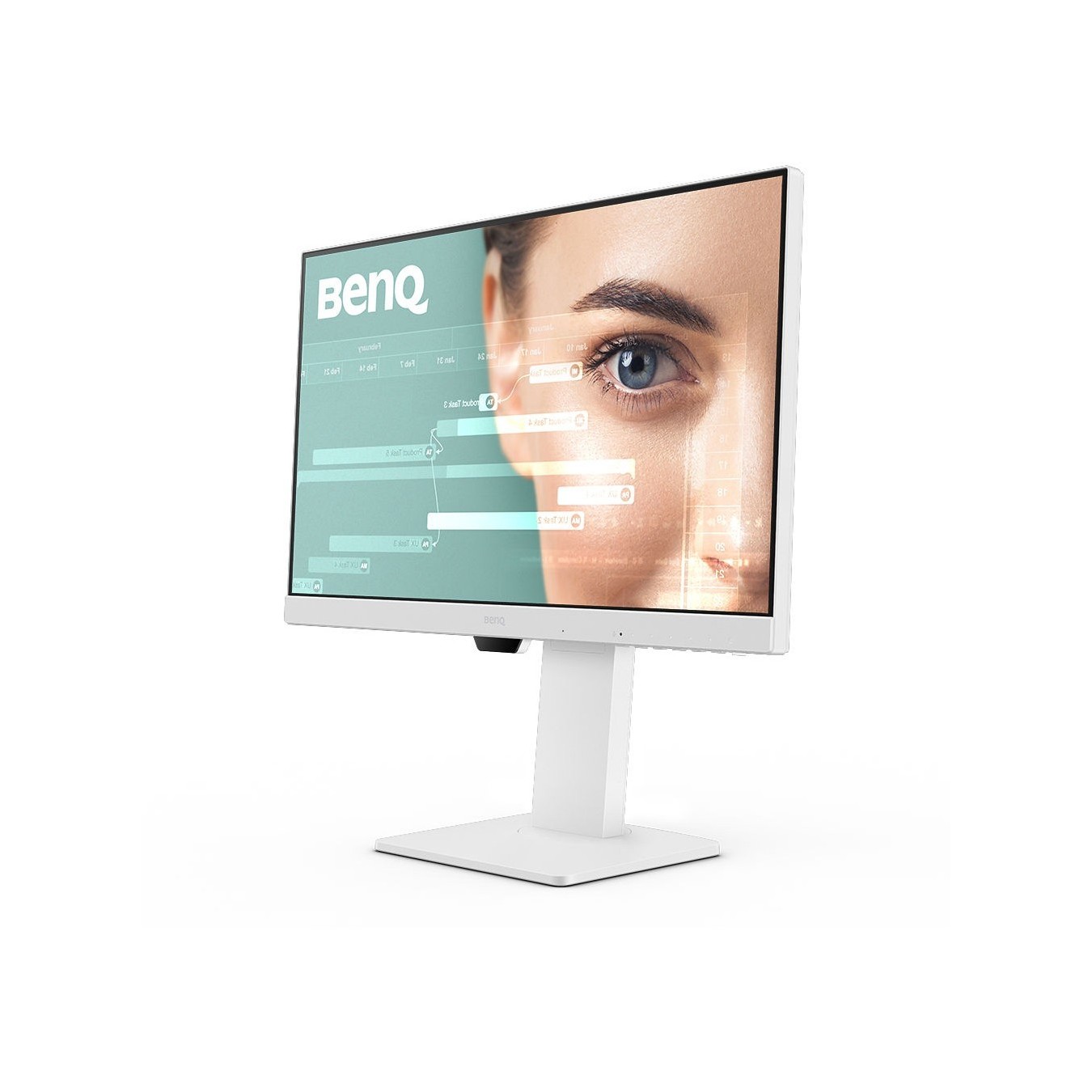 BenQ GW2486TC Monitor - GW2486TC - 23.8in FHD, USB-C/DP/HDMI, White with Lift Pivot Stand — Buy in Cyprus with Fast Delivery