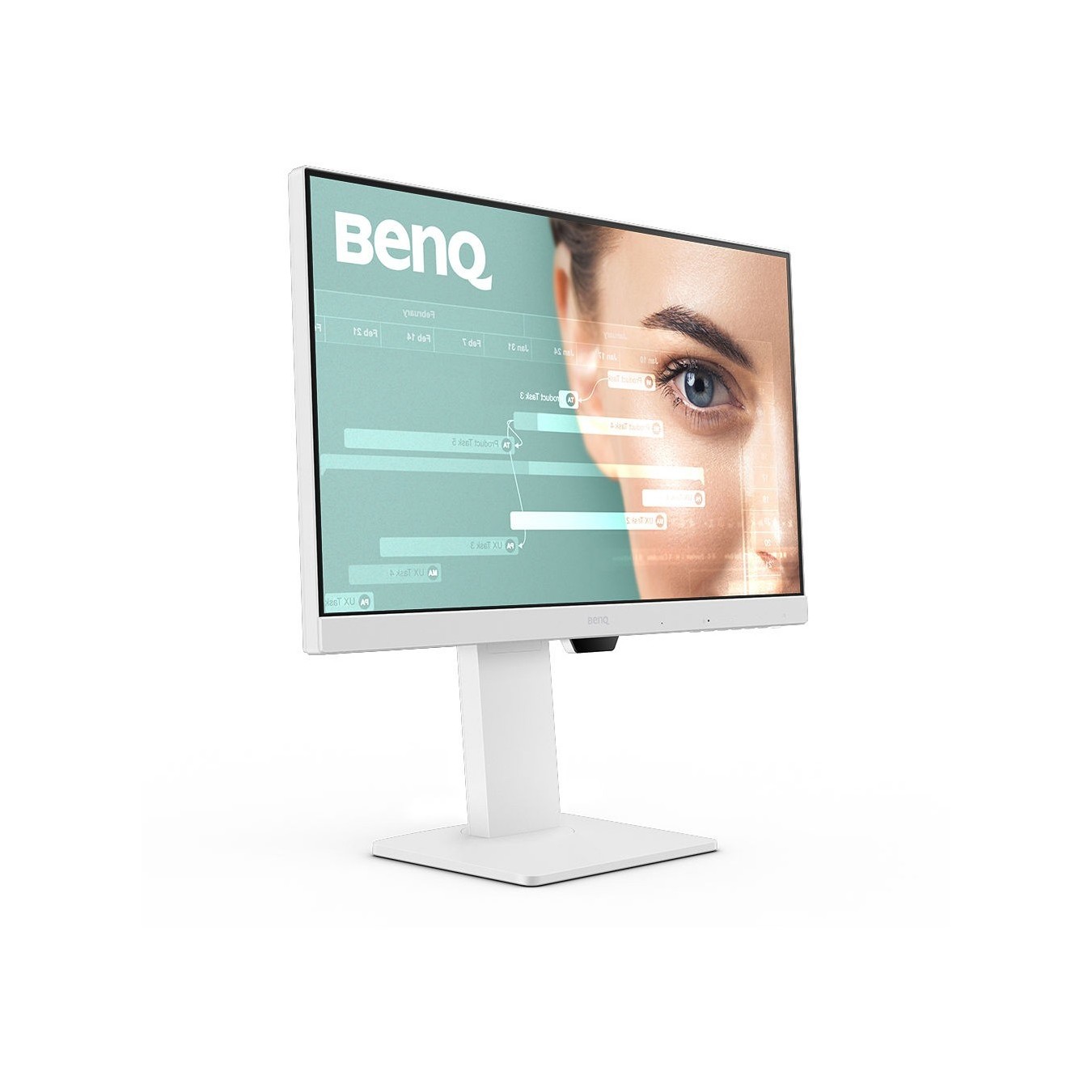 BenQ GW2486TC Monitor - GW2486TC - 23.8in FHD, USB-C/DP/HDMI, White with Lift Pivot Stand — Buy in Cyprus with Fast Delivery