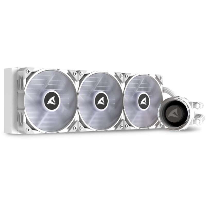 Buy K Sharkoon S90 RGB White AIO 360mm - S90 - White in Cyprus, Nicosia, Limassol, Larnaka, Pafos