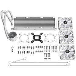 Buy K Sharkoon S90 RGB White AIO 360mm - S90 - White in Cyprus, Nicosia, Limassol, Larnaka, Pafos