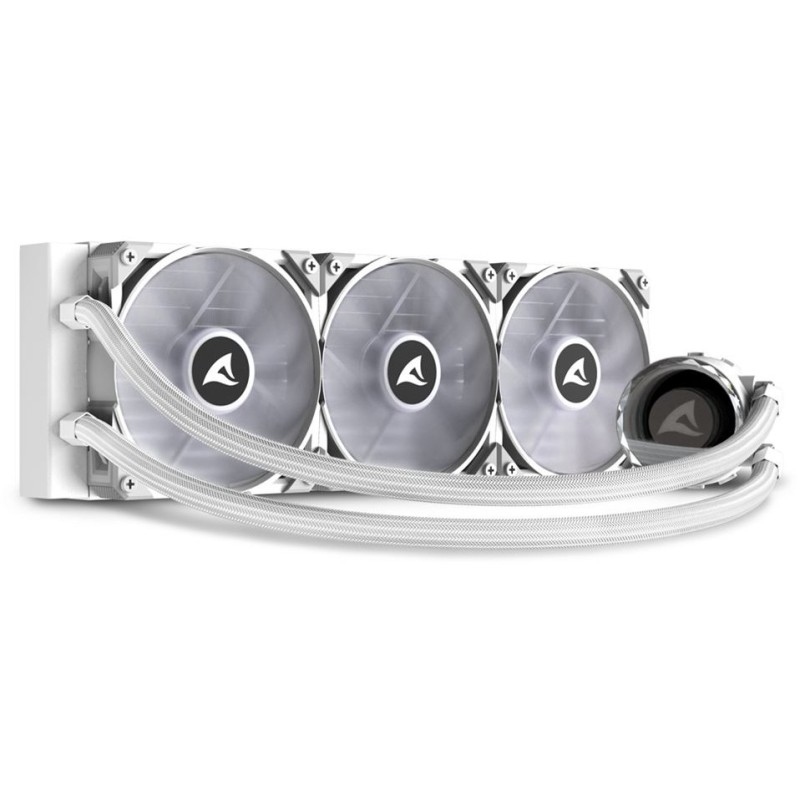 Buy K Sharkoon S90 RGB White AIO 360mm - S90 - White in Cyprus, Nicosia, Limassol, Larnaka, Pafos