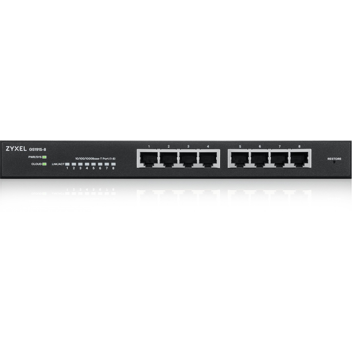 8P Zyxel GS1915-8 M - GS1915-8 M - 8-Port Gigabit Web-managed Switch — Buy in Cyprus with Fast Delivery