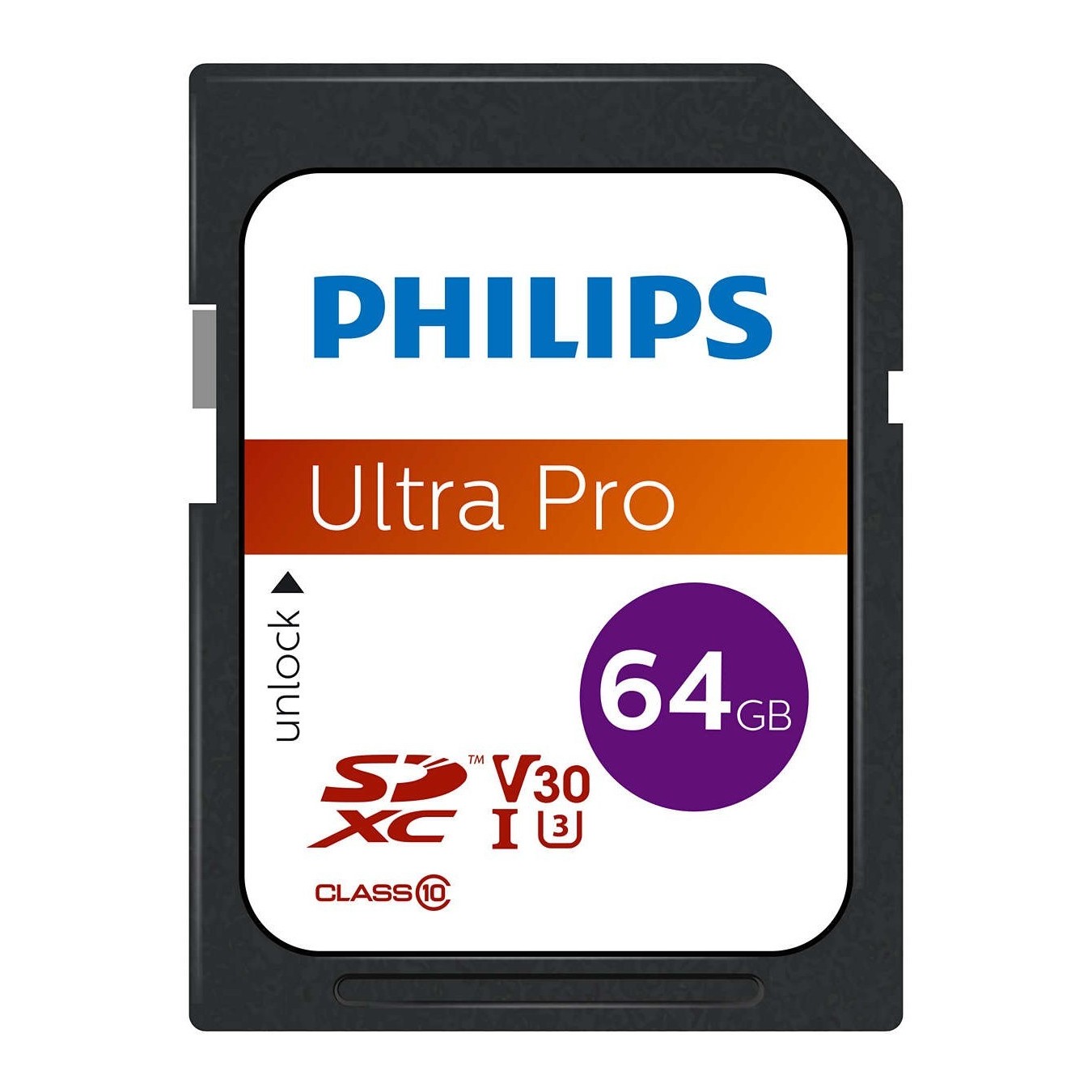 CARD Philips XC Card 64GB SDXC - UHS-I U3 V30 A1 Class 10 — Buy in Cyprus with Fast Delivery