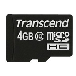 Buy Transcend Premium microSDHC Card - 4GB - 10 MB/s in Cyprus, Nicosia, Limassol, Larnaka, Pafos