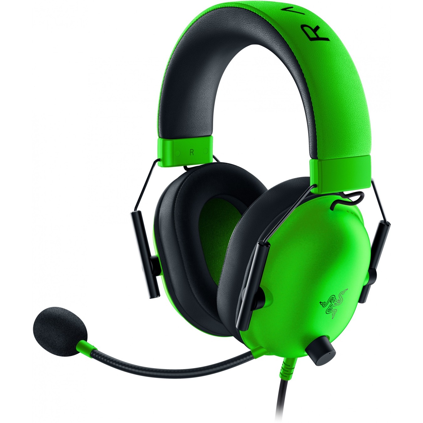 Razer Blackshark V2 X - Green - Over-ear Closed, Wired, 3.5mm Analog, Stereo, Headset Mic — Buy in Cyprus with Fast Delivery