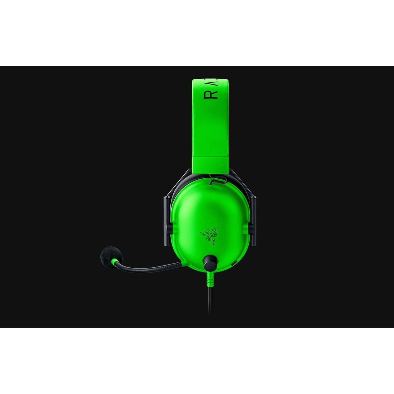 Razer Blackshark V2 X - Green - Over-ear Closed, Wired, 3.5mm Analog, Stereo, Headset Mic — Buy in Cyprus with Fast Delivery