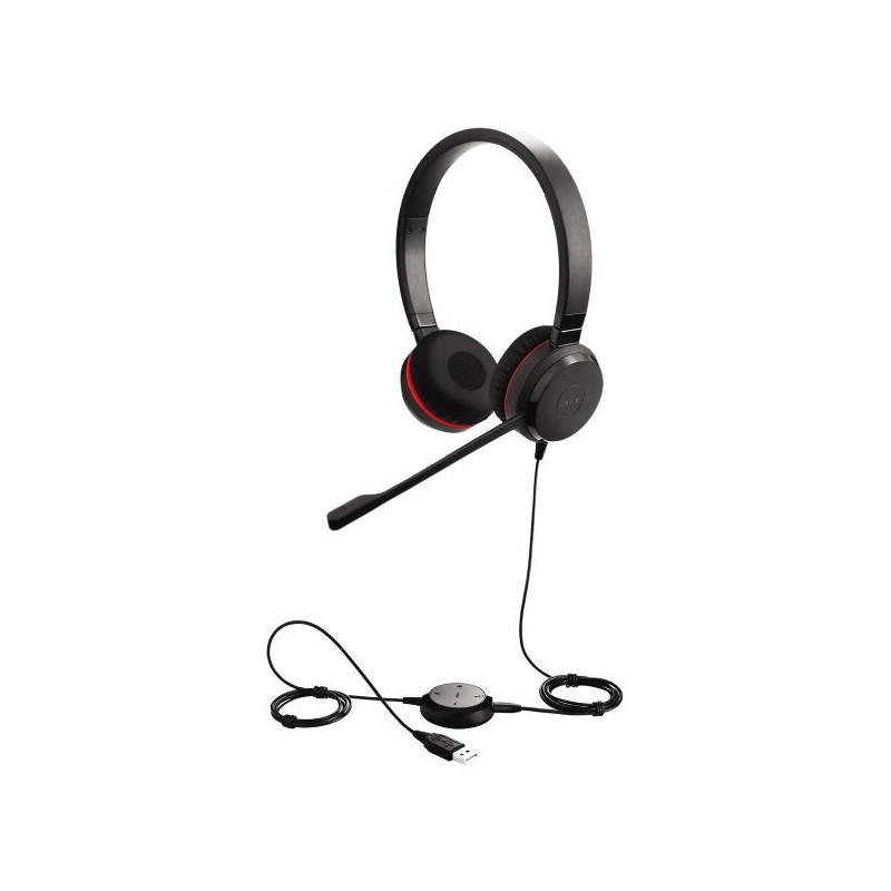 Buy Jabra Evolve 20 Special Edition UC Duo USB - PU Leather in Cyprus, Nicosia, Limassol, Larnaka, Pafos