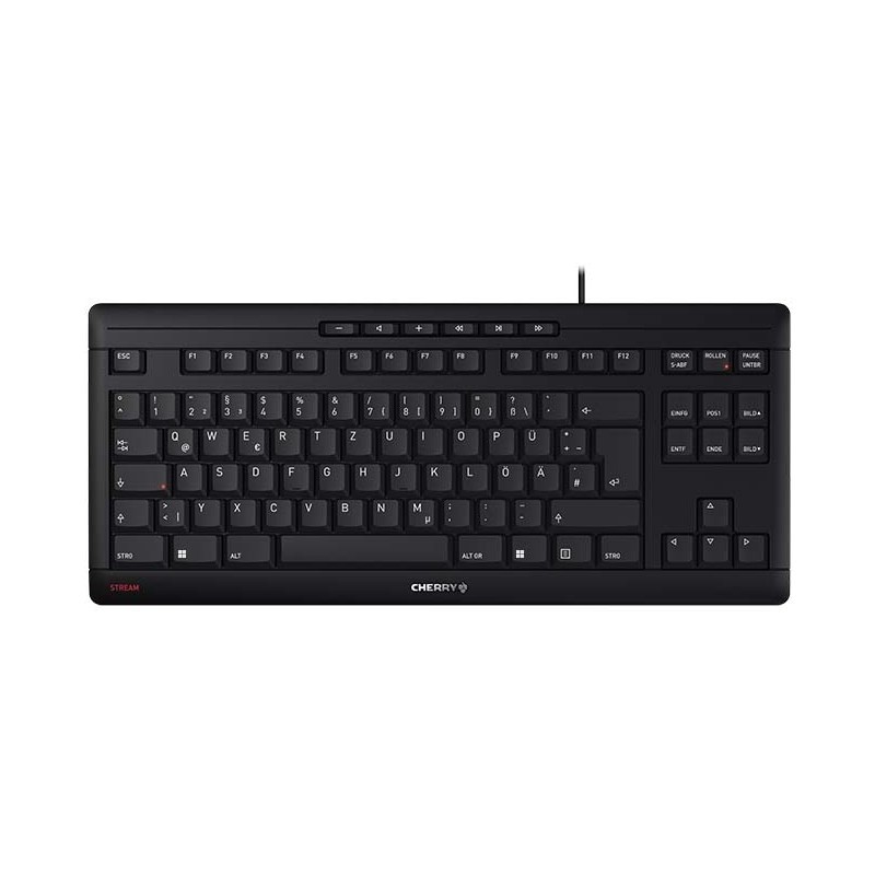 Buy Cherry STREAM Keyboard - TKL - Black - QWERTZ DE in Cyprus, Nicosia, Limassol, Larnaka, Pafos