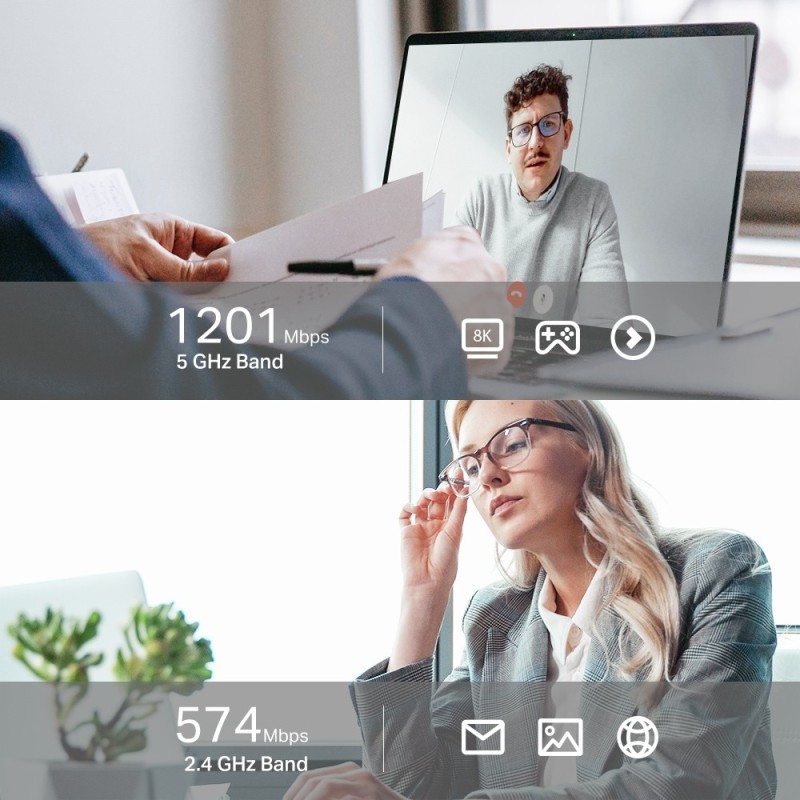 Buy TP-Link WL-USB Archer TX20UH - TX20UH - Wi-Fi 6 AX1800, USB-C interface, USB... in Cyprus, Nicosia, Limassol, Larnaka, Pafos