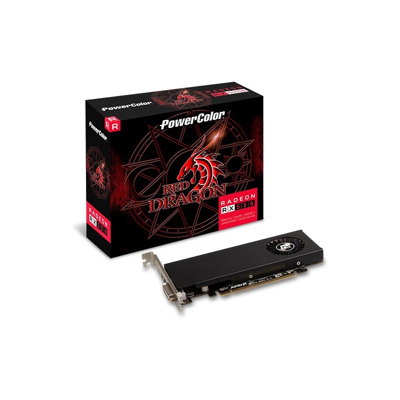 Buy RX 550 4GB PowerColor Red Dragon Radeon LP - RX 550 - Red Dragon Edition (Re... in Cyprus, Nicosia, Limassol, Larnaka, Pafos
