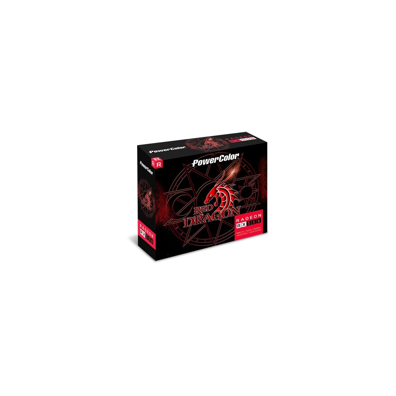 RX 550 4GB PowerColor Red Dragon Radeon LP - RX 550 - Red Dragon Edition (Red, DDR5) — Buy in Cyprus with Fast Delivery