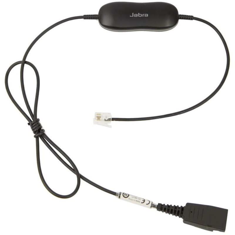 Buy JABRA Smart Cord QD to RJ9 Straight for Avaya one-X 96XX Series - Characteri... in Cyprus, Nicosia, Limassol, Larnaka, Pafos
