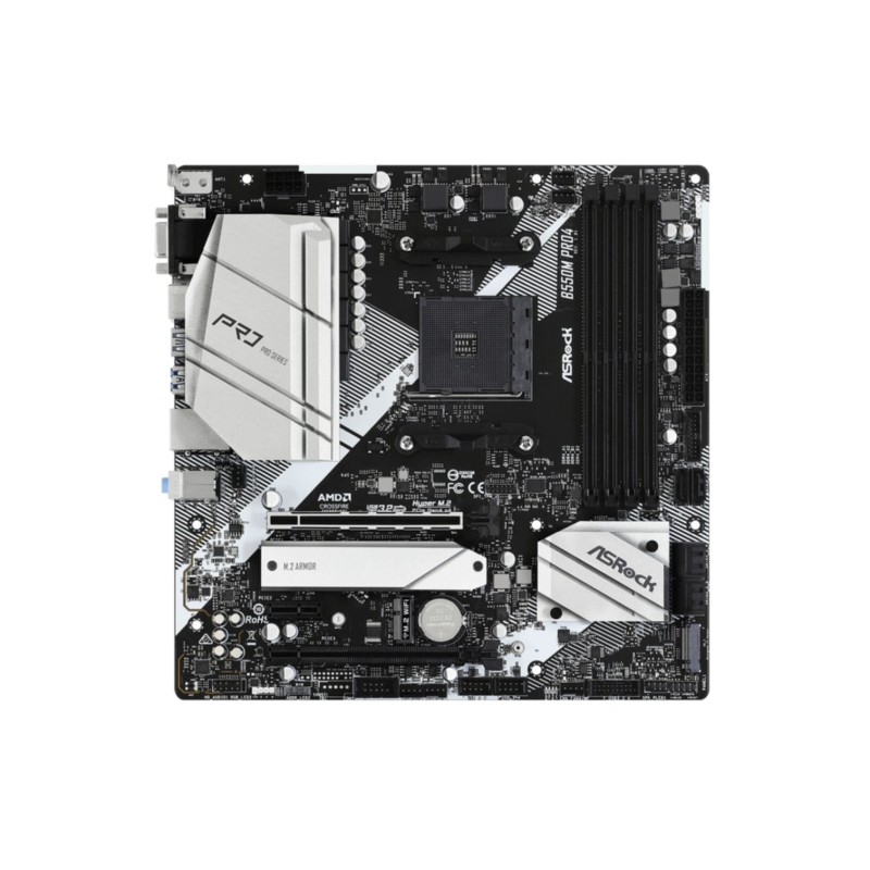 Buy ASRock B550M Pro4 - B550M PRO4 - Micro-ATX AM4 Motherboard, B550 Chipset, Up... in Cyprus, Nicosia, Limassol, Larnaka, Pafos
