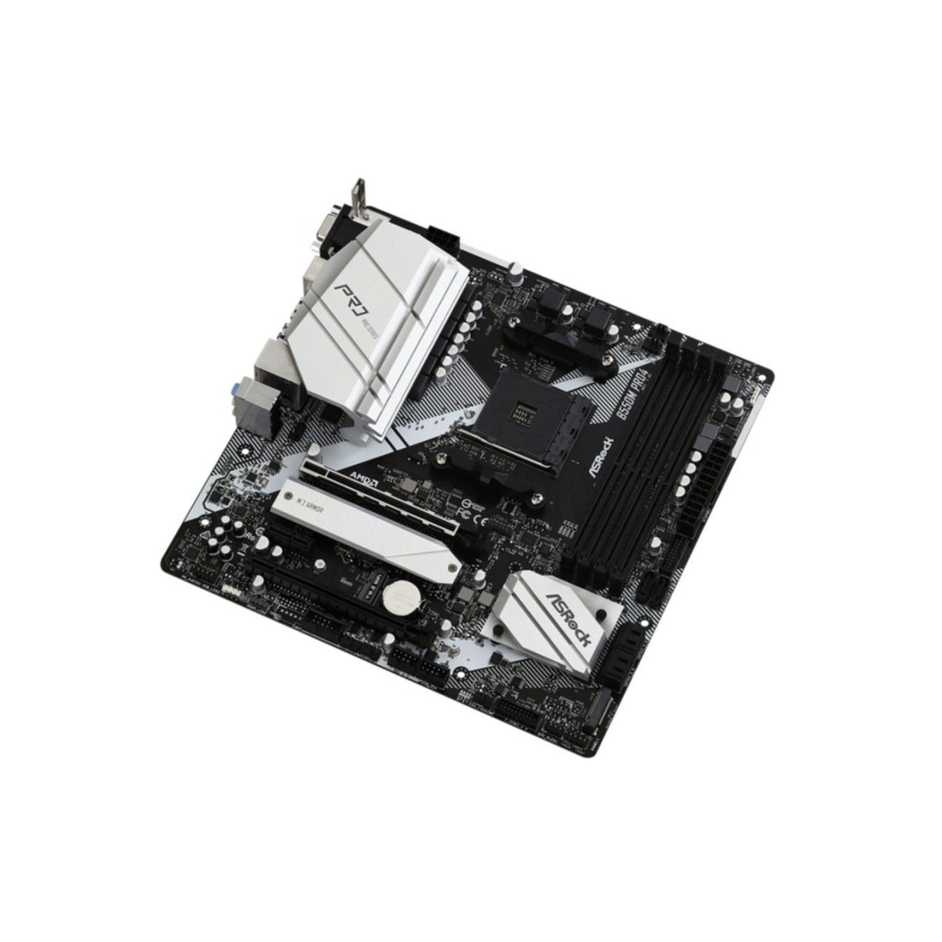 ASRock B550M Pro4 - B550M PRO4 - Micro-ATX AM4 Motherboard, B550 Chipset, Up to 128GB DDR4 — Buy in Cyprus with Fast Delivery