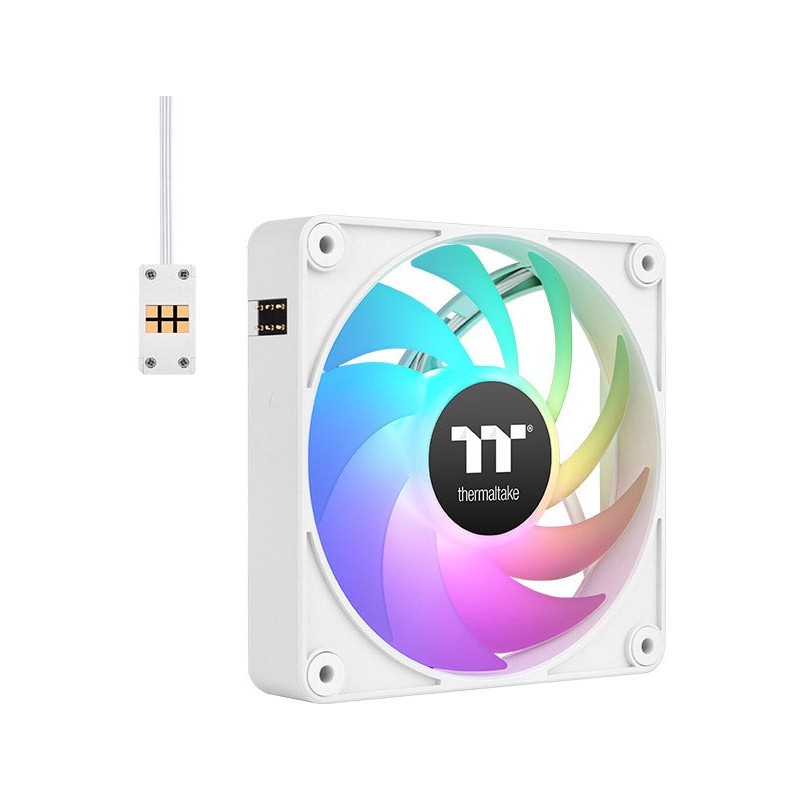 Buy Thermaltake ARGB Sync 120mm Fans - CT120 EX - White, 3-Pack in Cyprus, Nicosia, Limassol, Larnaka, Pafos