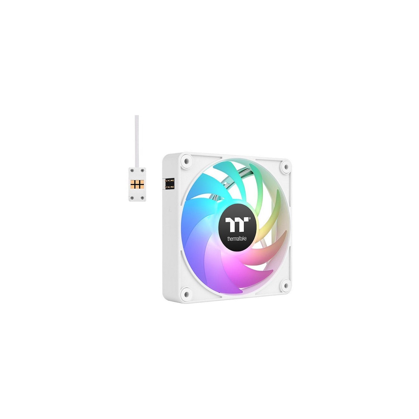 Thermaltake ARGB Sync 120mm Fans - CT120 EX - White, 3-Pack — Buy in Cyprus with Fast Delivery