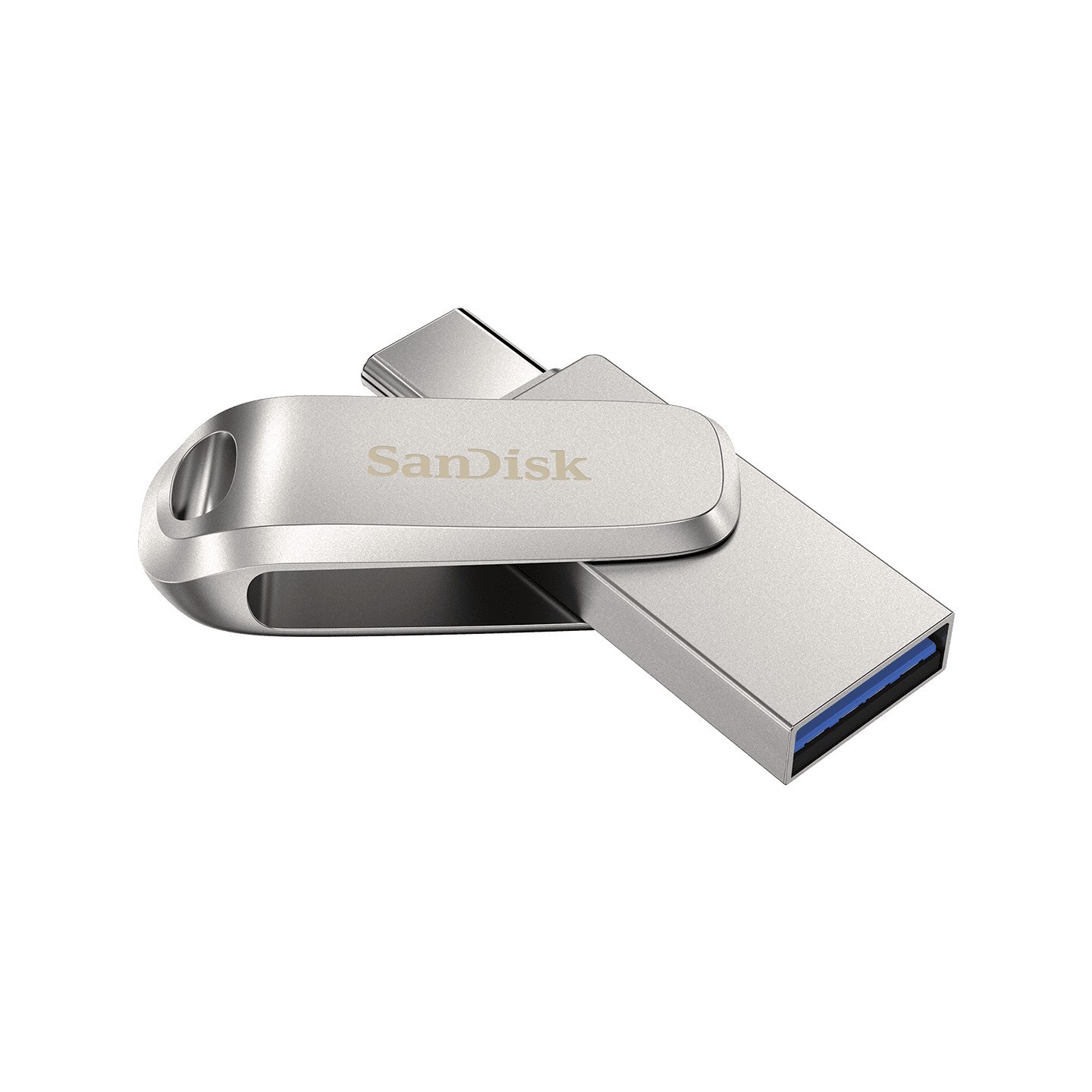 SanDisk Ultra Dual Drive Luxe Type-C - 64GB - Silver, USB-C/USB-A, USB 3.1 — Buy in Cyprus with Fast Delivery