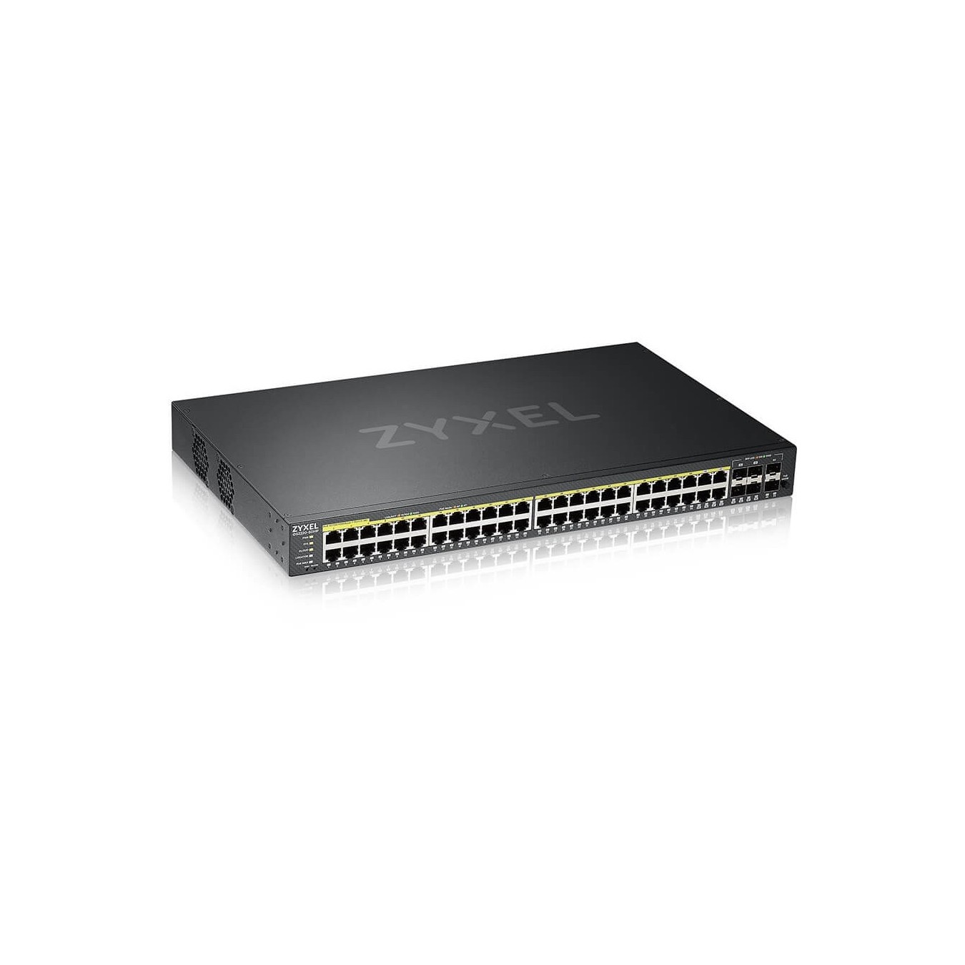 Zyxel GS2220-50HP PoE Managed Switch - GS2220-50HP - 48-Port Gigabit, Rackmount, Smart Web-managed