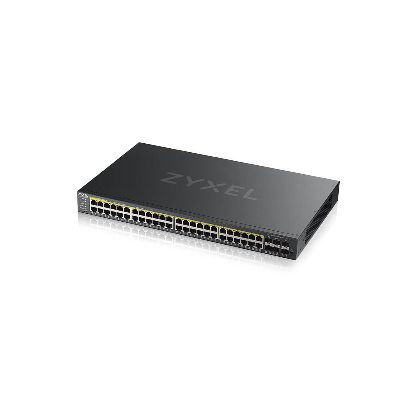 Zyxel GS2220-50HP PoE Managed Switch - GS2220-50HP - 48-Port Gigabit, Rackmount, Smart Web-managed