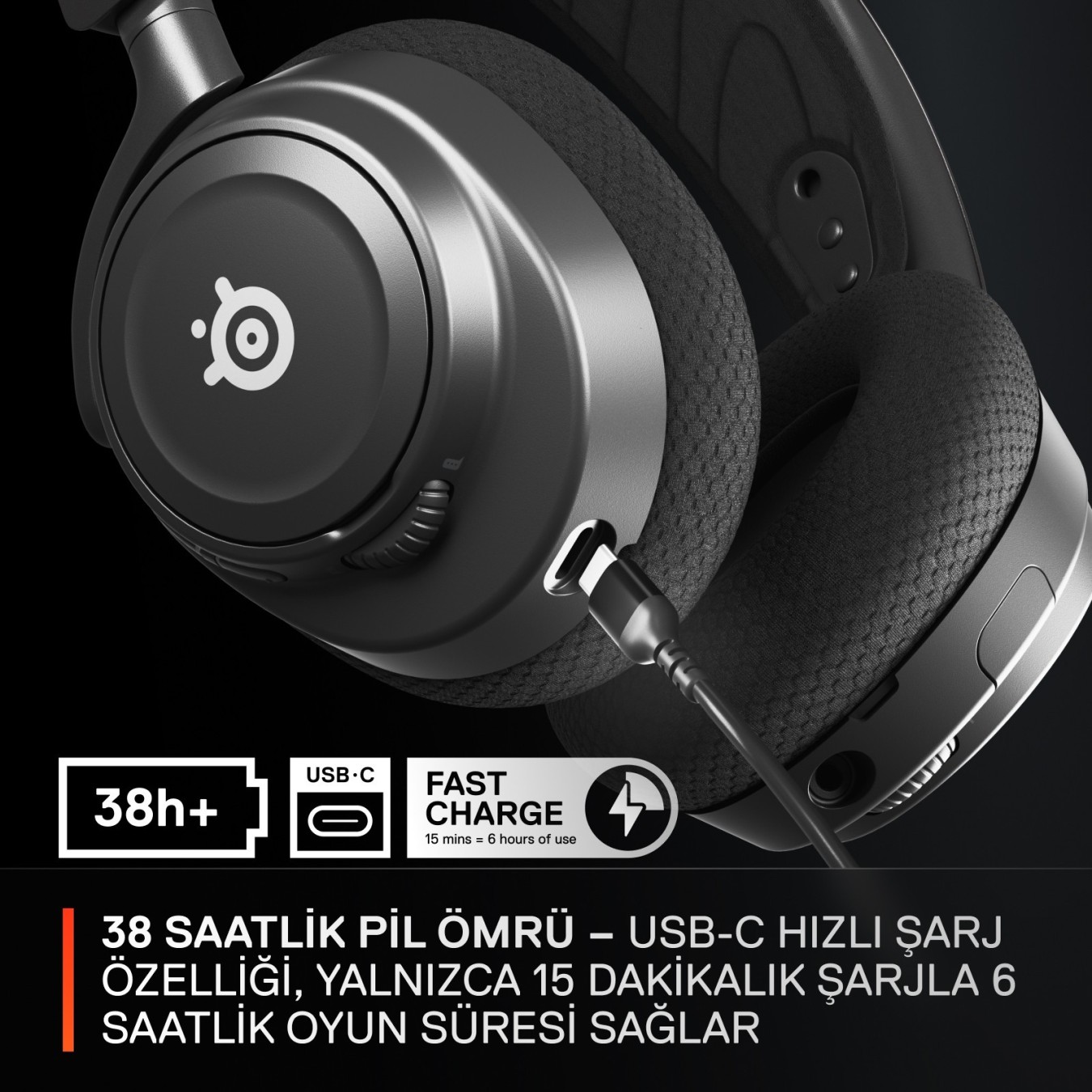 Arctis Nova 7 Wireless - Over-Ear Gaming Headset - Virtual Surround (360° Spatial Audio) — Buy in Cyprus with Fast Delivery