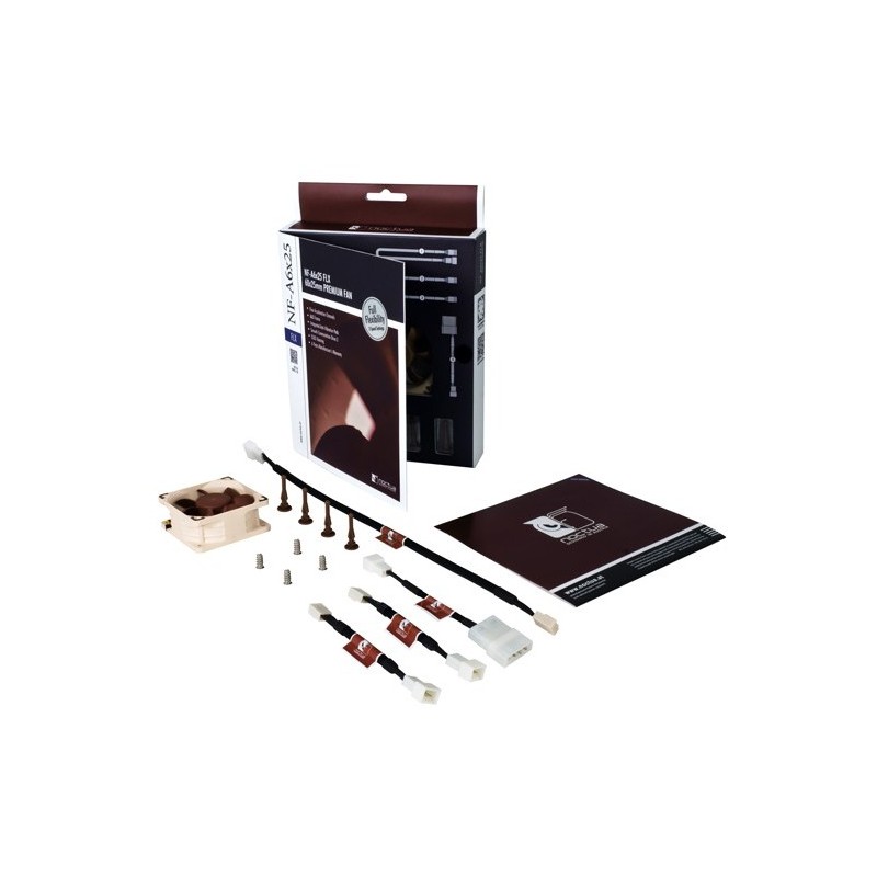 Buy Noctua NF-A6x25 FLX Fan - NF-A6x25 FLX - 60x60x25mm, 25mm thick in Cyprus, Nicosia, Limassol, Larnaka, Pafos