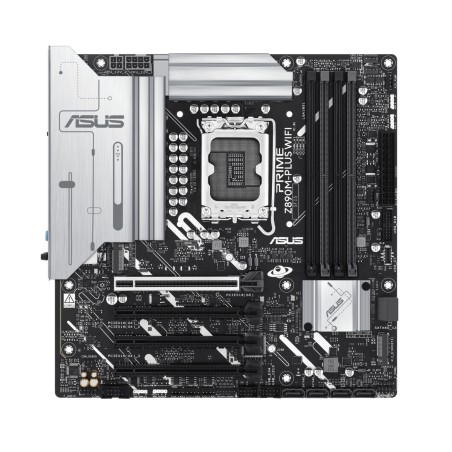 ASUS PRIME Z890M-PLUS WIFI - Z890 LGA1851 DDR5 up to 192GB Micro-ATX Wi-Fi 7 Bluetooth 5.4 2.5Gb LAN PCIe 5.0 (Boxed)