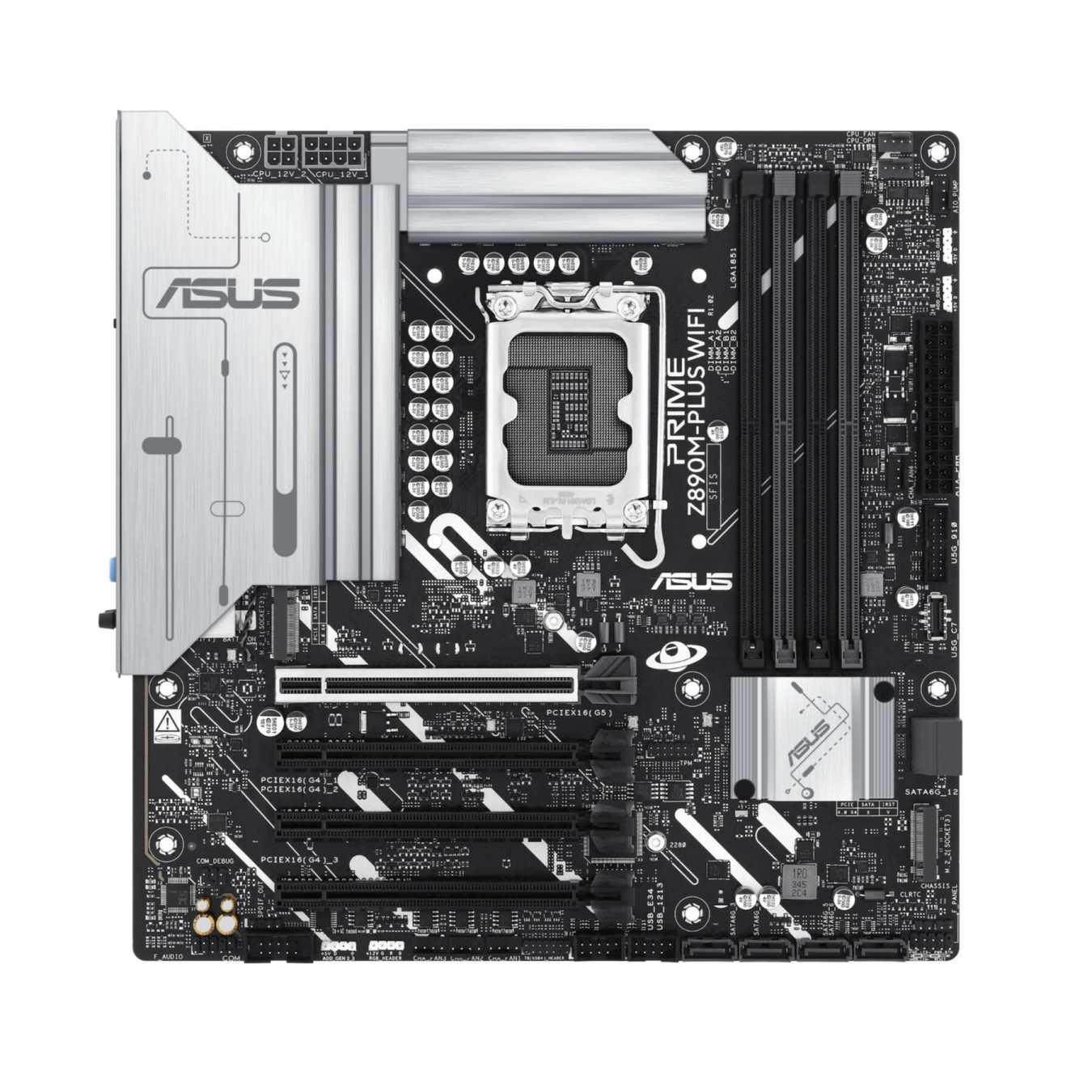 ASUS PRIME Z890M-PLUS WIFI – Z890 Micro-ATX Motherboard DDR5 192GB | Armenius Store