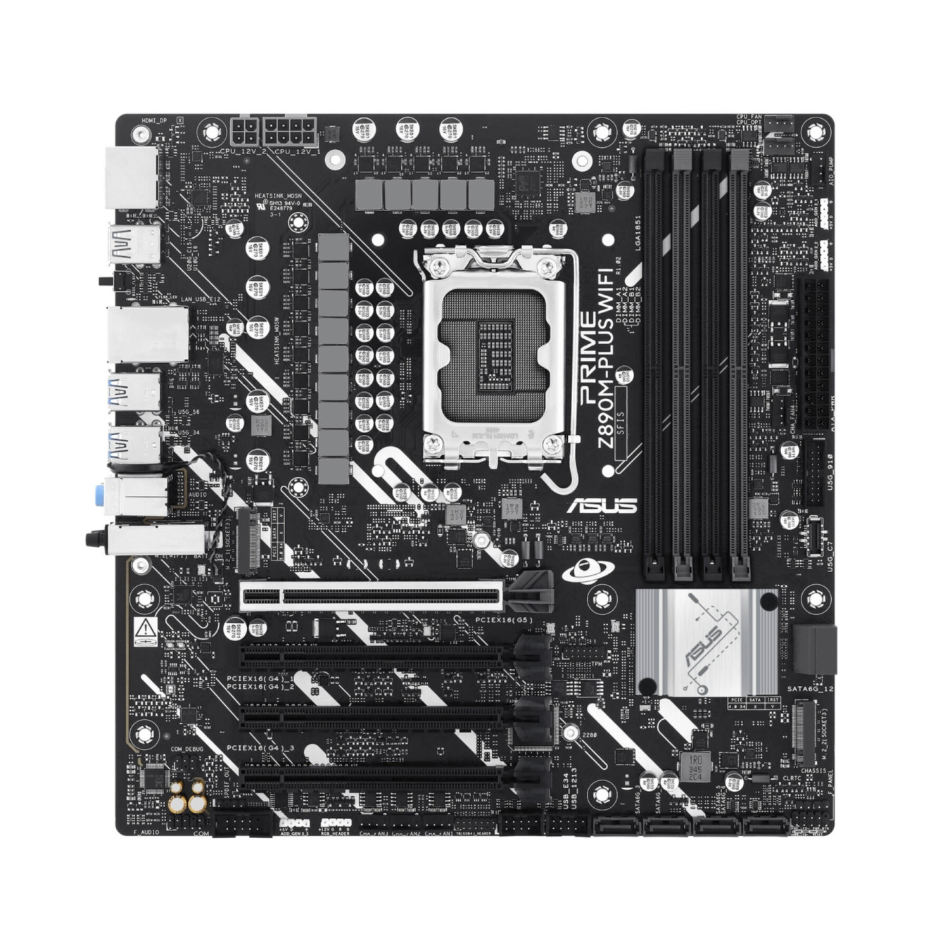 ASUS PRIME Z890M-PLUS WIFI – Z890 Micro-ATX Motherboard DDR5 192GB | Armenius Store