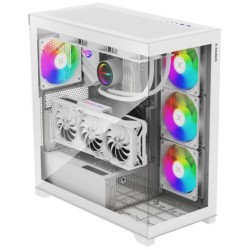 Buy Midi XILENCE XG272 Gleam White - XG272 - ARGB lighting in Cyprus, Nicosia, Limassol, Larnaka, Pafos