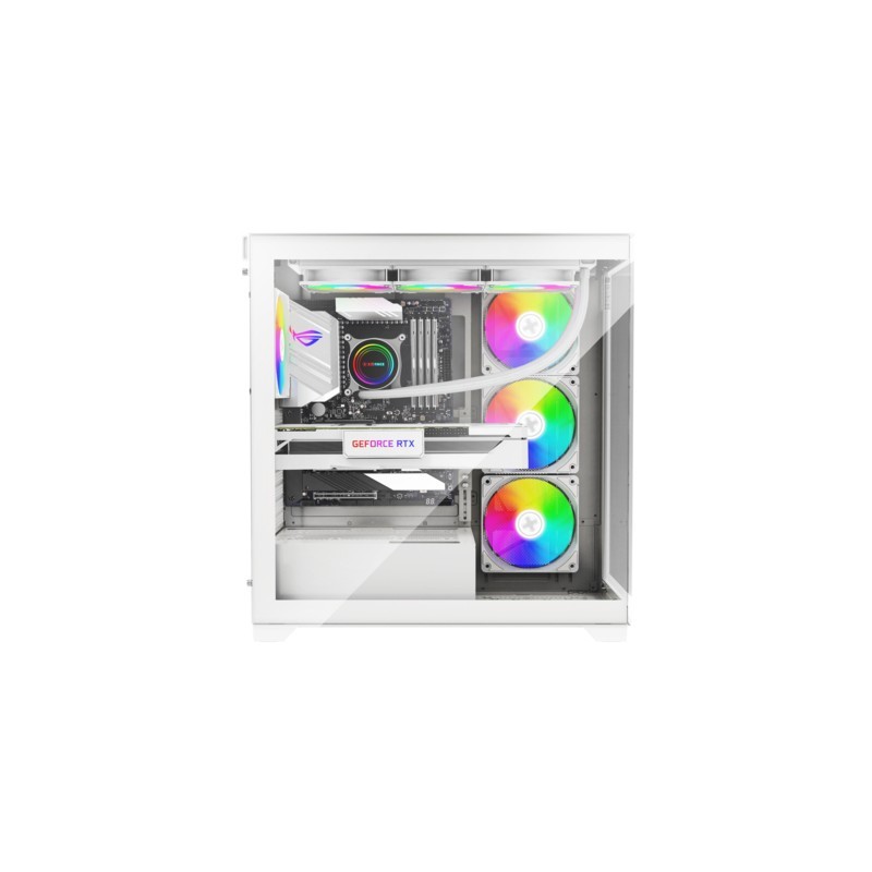 Buy Midi XILENCE XG272 Gleam White - XG272 - ARGB lighting in Cyprus, Nicosia, Limassol, Larnaka, Pafos