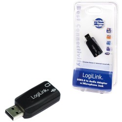 Buy LogiLink USB 2.0 Sound Card - Virtual 3D Sound Effect in Cyprus, Nicosia, Limassol, Larnaka, Pafos