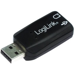 Buy LogiLink USB 2.0 Sound Card - Virtual 3D Sound Effect in Cyprus, Nicosia, Limassol, Larnaka, Pafos