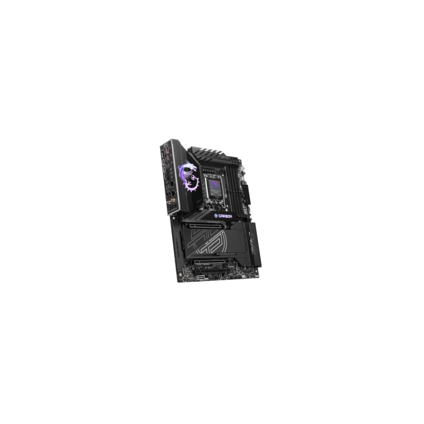 MSI MPG Z890 Carbon WiFi - MPG Z890 - Carbon Black, ATX, LGA1851, 256GB Max, Wi‑Fi 7, Thunderbolt 4