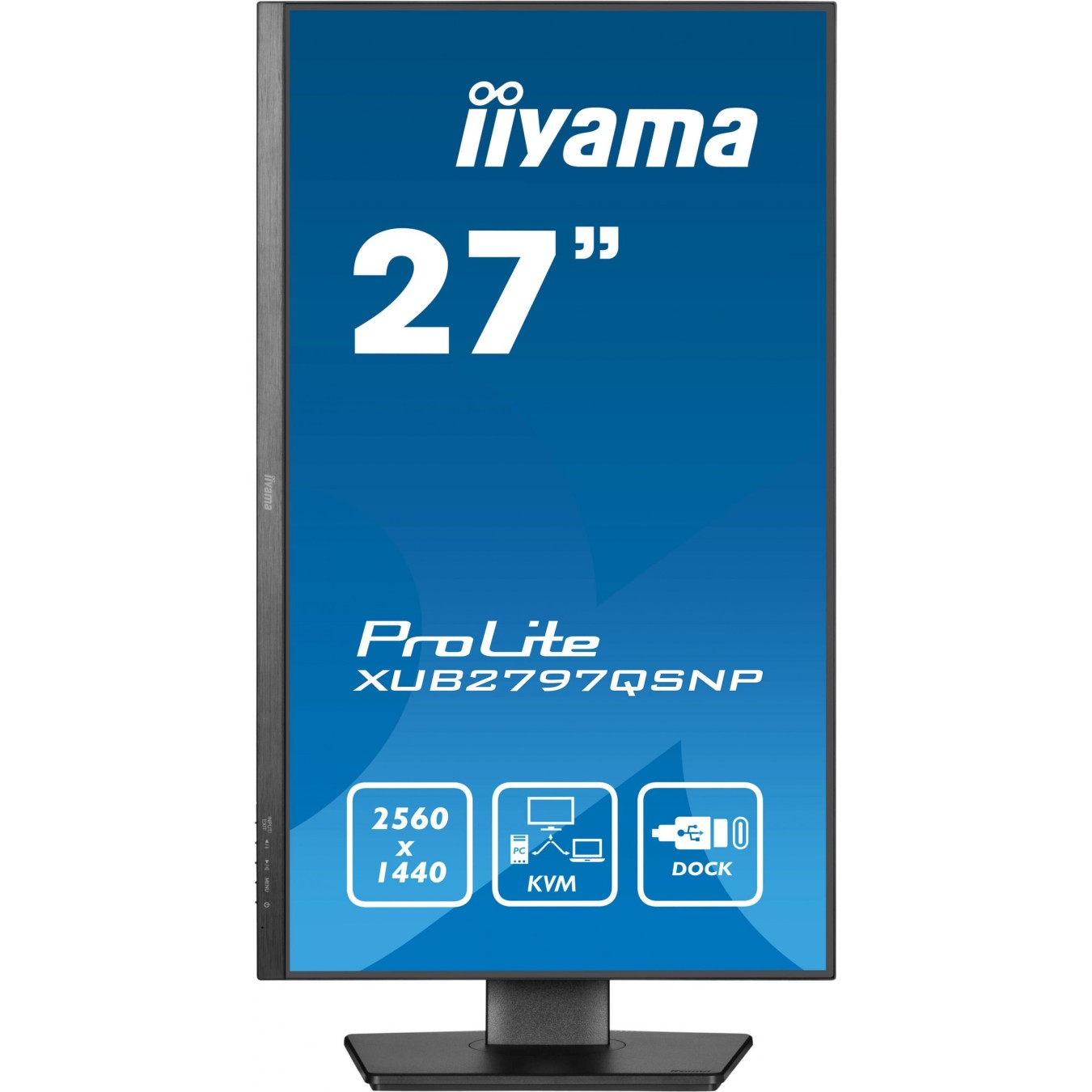 IIYAMA 27-inch IPS Monitor - XUB2797QSNP-B1 - Flat, 16:9, HDMI/DP/USB-C — Buy in Cyprus with Fast Delivery