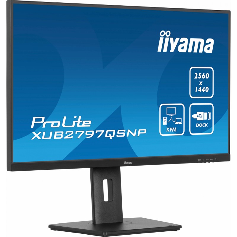 Buy IIYAMA 27-inch IPS Monitor - XUB2797QSNP-B1 - Flat, 16:9, HDMI/DP/USB-C in Cyprus, Nicosia, Limassol, Larnaka, Pafos