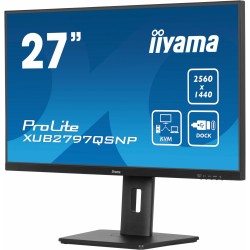 Buy IIYAMA 27-inch IPS Monitor - XUB2797QSNP-B1 - Flat, 16:9, HDMI/DP/USB-C in Cyprus, Nicosia, Limassol, Larnaka, Pafos