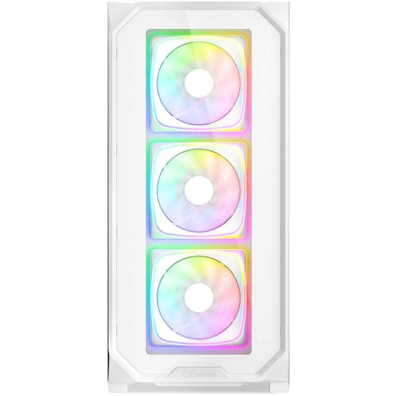 Buy Sharkoon AK5G RGB ATX Case - AK5G - White tempered glass in Cyprus, Nicosia, Limassol, Larnaka, Pafos